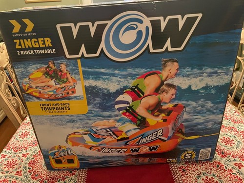WOW Zinger 2-Person Towable: UPC 4897034344790 - Brand New - Never Open Box - Picture 2 of 3