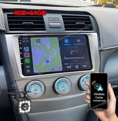 Apple CarPlay For Toyota Camry 2007-2011 Car Stereo Radio Android 15.0 GPS Navi