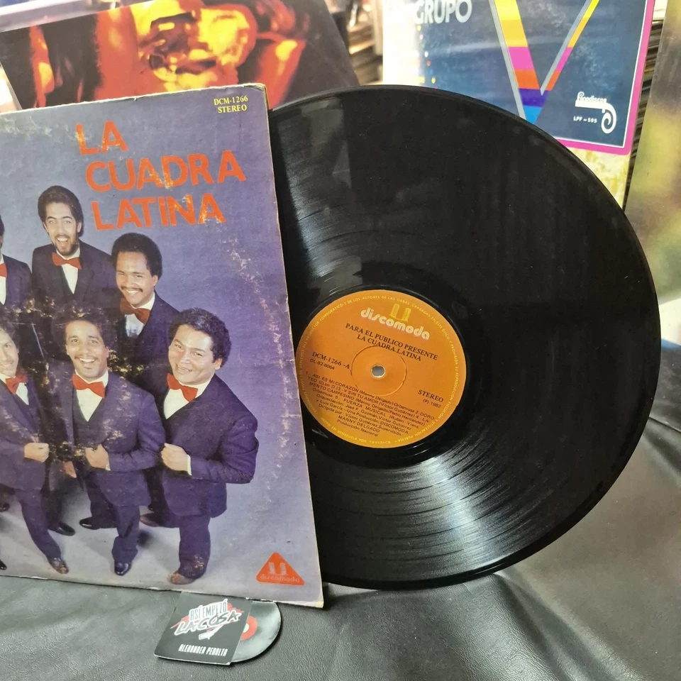 Cuadra Latina – Para El Publico Presente - Salsa, Guaguancó, Venezuela, 1982  Foto 3 de 4