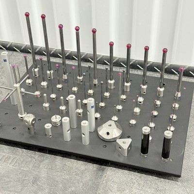 Zeiss CMM Probe Styli Stylus Set 54pcs Ruby Sphere Extensions Connectors M5