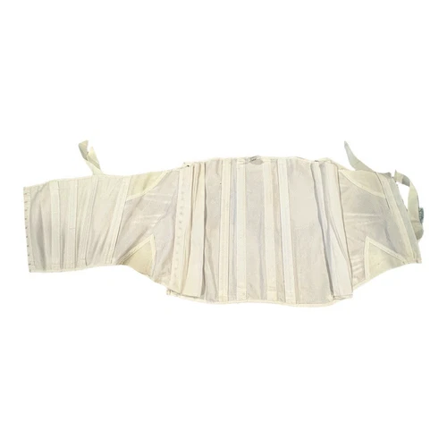 Freeman Women's Lumbosacral Corset Back Brace Support White 523 48 Lace USA - Picture 4 of 20