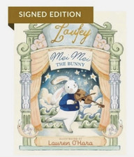 LAUFEY SIGNED MEI MEI THE BUNNY KIDS BOOK HC 1st Edition Autograph *PRESALE*
