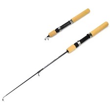 0.6m 0.8m 1m Fishing Tackle Carbon Mini Winter Ice Fishing Shrimp Rod