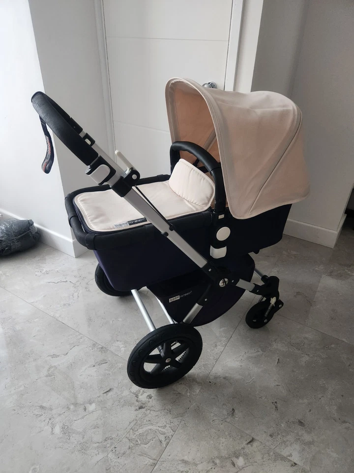 Bugaboo Cameleon 3 Classic Navy Collection With Off Pushchair Stroller Pram - Image 3 of 4
