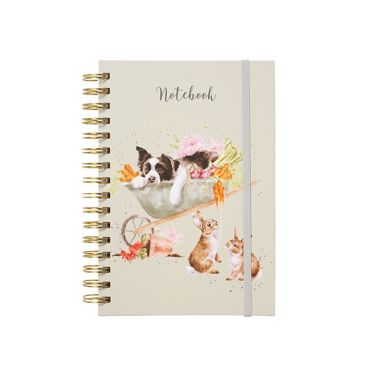 Wrendale Designs A5 'Sleeping on the Job' Spiral Bound Notebook New Job Gifts