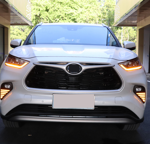 New LED Front Fog Daytime Running Light Turn Signal For Toyota Highlander 20-25 - Picture 10 of 12