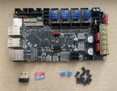 Mellow FLY Gemini V2 Klipper Board + 4x TMC2209 + WiFi + 32GB SD Card