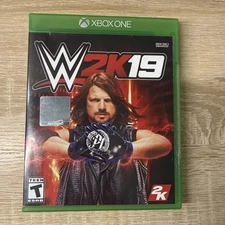WWE 2K19 Microsoft Xbox One 2018 Sports Complete with Case & Disc Tested
