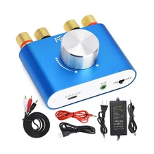 Facmogu F900S 160W Mini Bluetooth 5.0 Power Amplifier, 2 Channel 80... Fast Ship