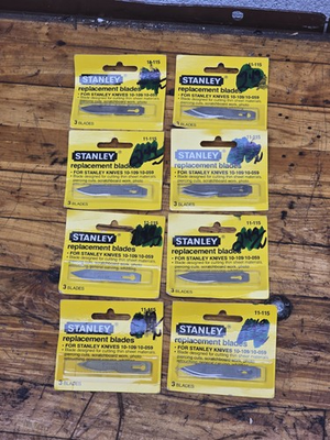 #ad Vintage NOS Stanley Replacement Blades For Knives 10 109 10 059 Lot Of 8 NEW $49.99
