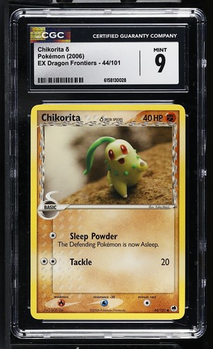 Chikorita δ graded CGC 9 for sale on eBay