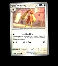Lopunny - 108/132 - Mega Evolution - Non Holo Near Mint Pokemon Card TCG