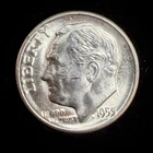 1955-S Roosevelt Dime 90% Silver - A6-5