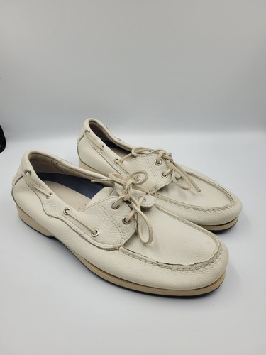 docker mens white boat shoes 10M - Picture 2 of 6