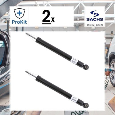 2x ORIGINAL  Sachs 350 015 Stoßdämpfer