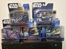 Star Wars Micro Galaxy Squadron Aayla Secura Plo Koon Yoda Mace Jedi Interceptor