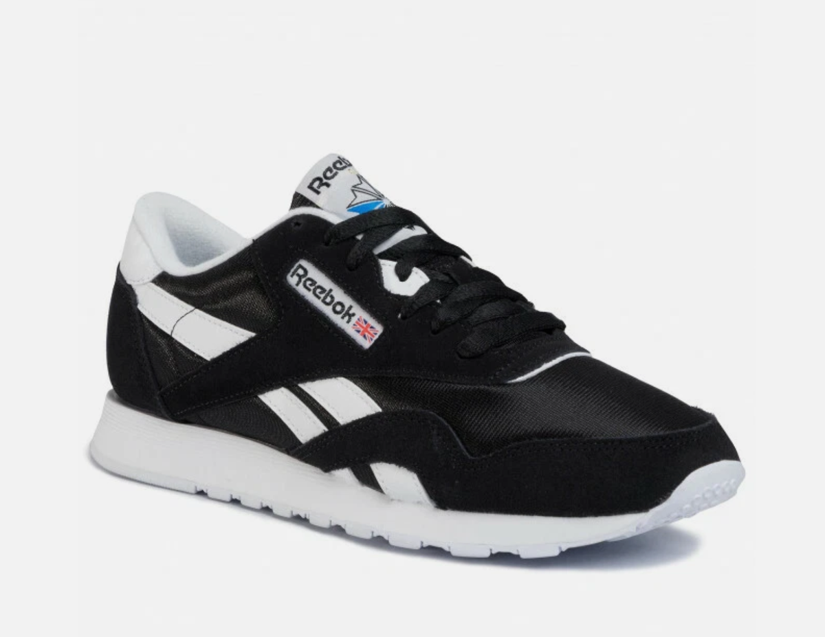 Size Reebok Classic Nylon 2018 Black White for sale online