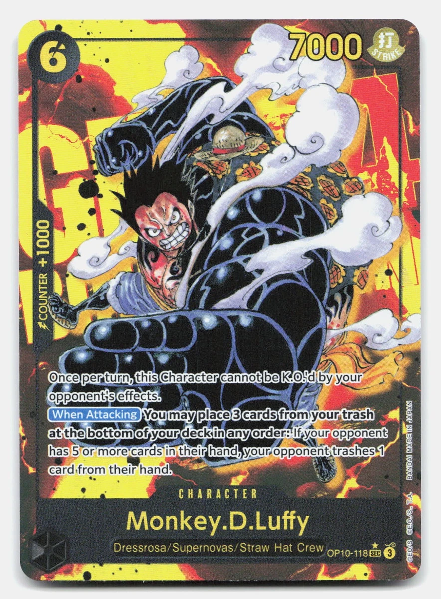 Monkey.D.Luffy OP10-118 Royal Blood for sale | eBay
