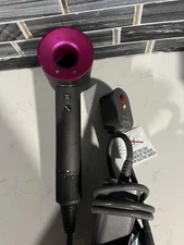 Dyson Supersonic Hair Dryer HD07- Iron/Iron/Fuchsia   – Used