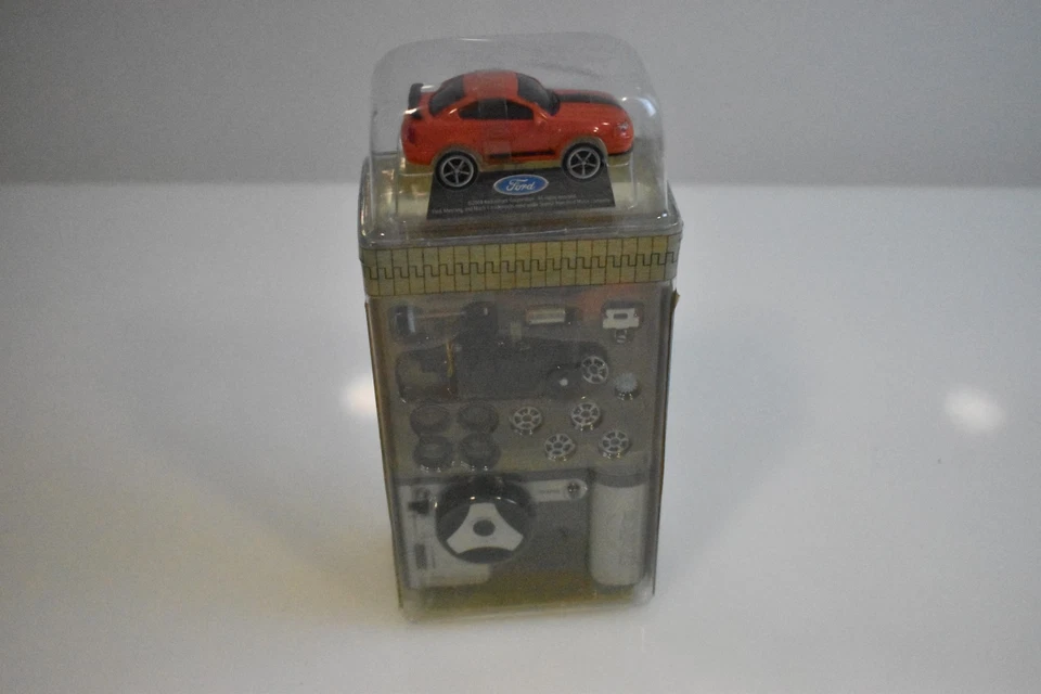 Zip Zaps Micro RC SE Orange Ford Mustang Mach 1 New Sealed - Image 4 of 4