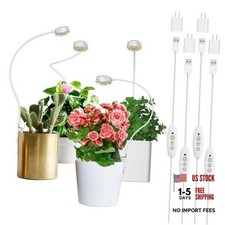Grow Lights for Indoor Plants, ETL Listed Pot Clip LED Plant Lights for 4-Pack