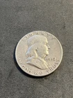 1952 Ben Franklin Half Dollar 50 Cent Coin No Mint Mark