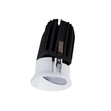Used WAC Lighting R2FRWL-927-WT FQ - 1 LED Round Trimless Wall Wash-5 Inch Tall
