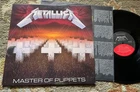 1986 Heavy Metal LP - METALLICA "Master Of Puppets" ELEKTRA RECORDS