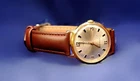 VINTAGE MENS TIMEX Marlin  HAND-WIN WATCH, 20242470A, NEW LEATHER BAND
