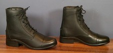 Wmns ARIAT Scout Black Leather Equestrian Paddock Boot sz 8.5 B