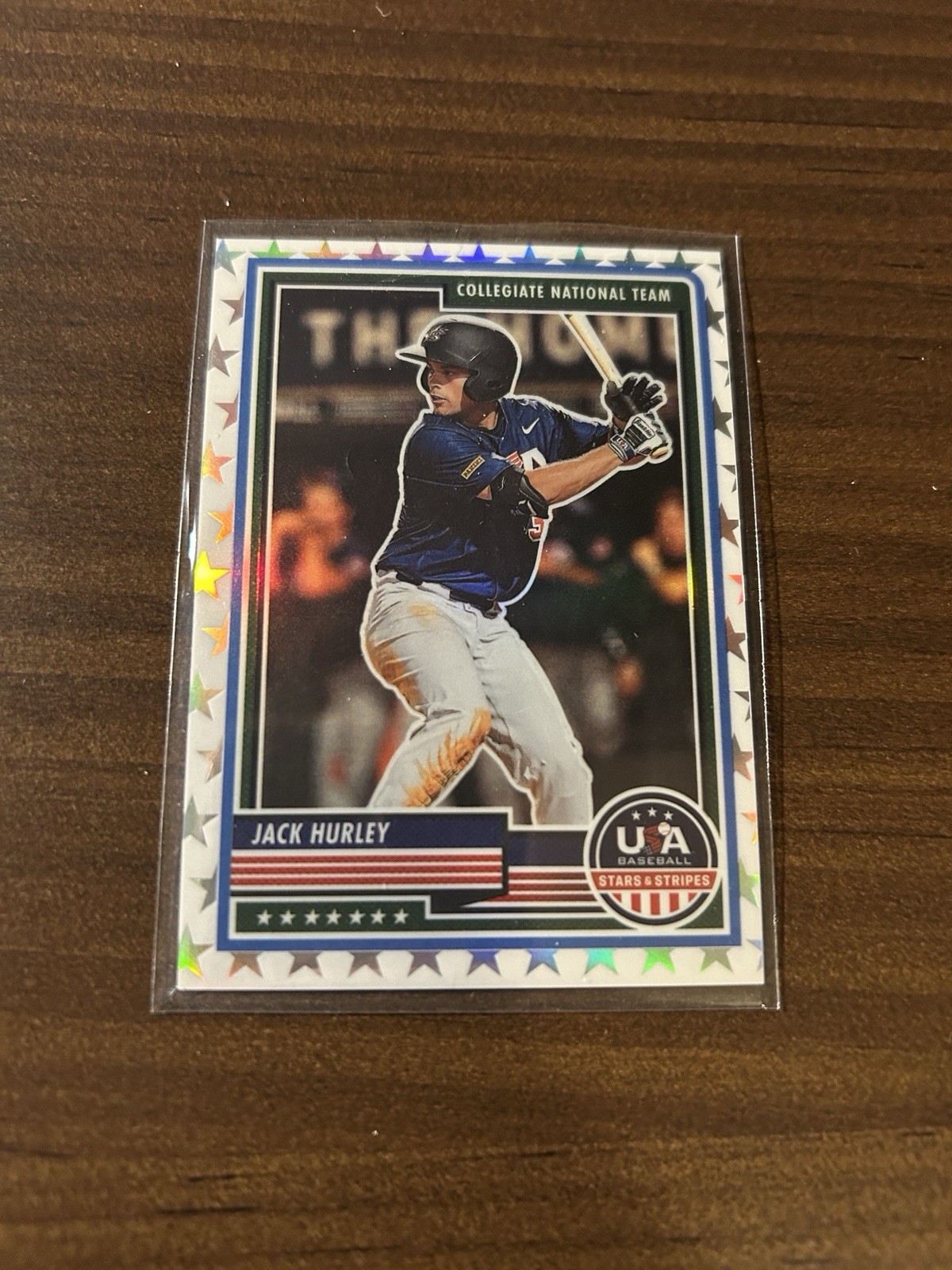 2023 Panini Stars & Stripes USA Baseball #71 White Stars Prizm /99 JACK HURLEY