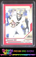 🔥Taysom Hill 2024 Donruss Press Proof Red #287 SKU21-1🔥