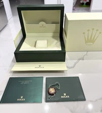 Authentic ROLEX President Day-Date II 218238 218235 218239 LARGE Watch Box SET