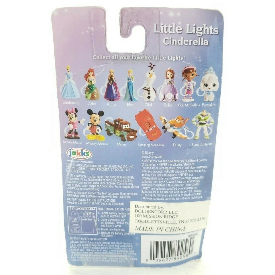 Disney Princesa Pequeñas Luces Cenicienta JAKKS Pacífico Foto 2 de 2