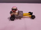 Hot Wheels Redline Farbs Hot Rodney With Goggles 1971 Vintage Car - MISSING SHOE