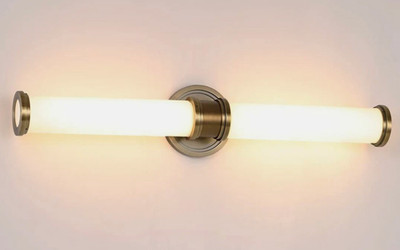 WAC Lighting WS-39528-BB Burnished Brass 2-Light 28-3/4'' Integrated LED Bath Bar