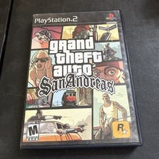 Rockstar Games Grand Theft Auto: San Andreas PlayStation 2 Action M NTSC 2004
