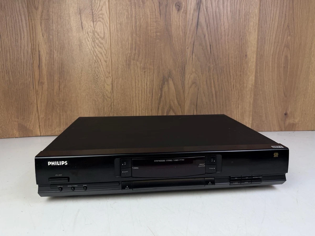 Sintonizador estéreo AM/FM Philips FT741 - Muy bueno
