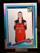 2025 Donruss Rated Rookie Holo #87 Sonia Citron Washington Mystics