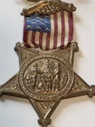 CIVIL WAR GAR MEMBERSHIP BADGE VETERAN NUMBERED