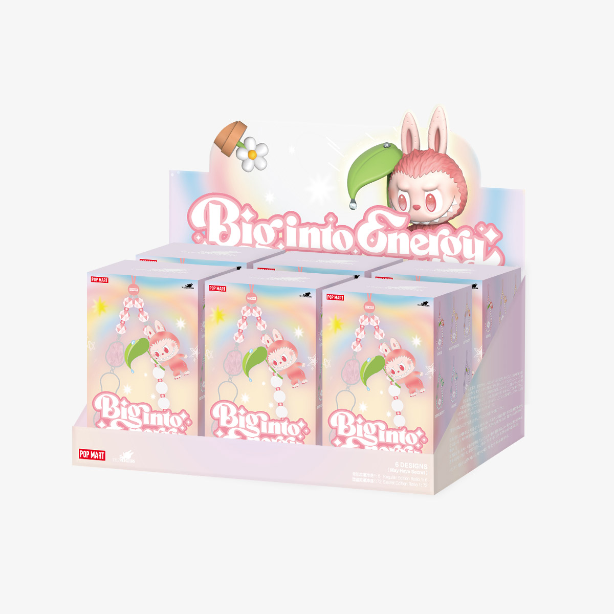 【レアアイテム!】POPMART The Monsters Labubu Phone Charm POP MART LABUBU THE MONSTERS Big into Energy Series-Phone