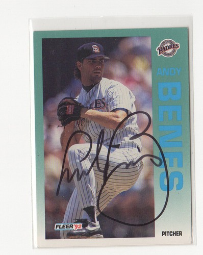 SCEGLI TU - SAN DIEGO PADRES A-J AUTOGRAFATO FIRMATO AUTO VINTAGE STAR HOF 712 - Foto 7 di 48
