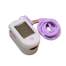Zacurate Pulse Oximeter 500DL, Purple with silicone cover Tested Working