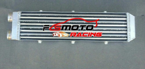 550x140x70 mm Un Lado 2" Entrada Salida Aluminio Intercooler Tubo Aleta Diseño - Imagen 1 de 8