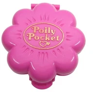 1990 Vintage Lot Polly Pocket Mr. Fry's Restaurant Bluebird Toys