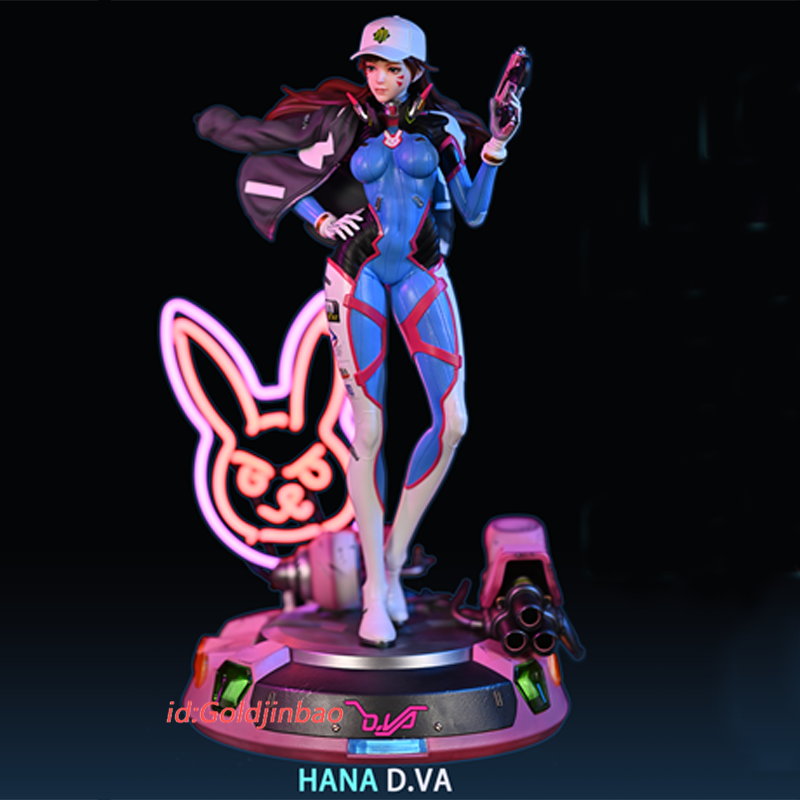 D.VA Resin Statue DVA Model In Stock Game Girl LDX Studio 1 D.VA Resin Statue DVA Model In Stock Game Girl LDX Studio 1