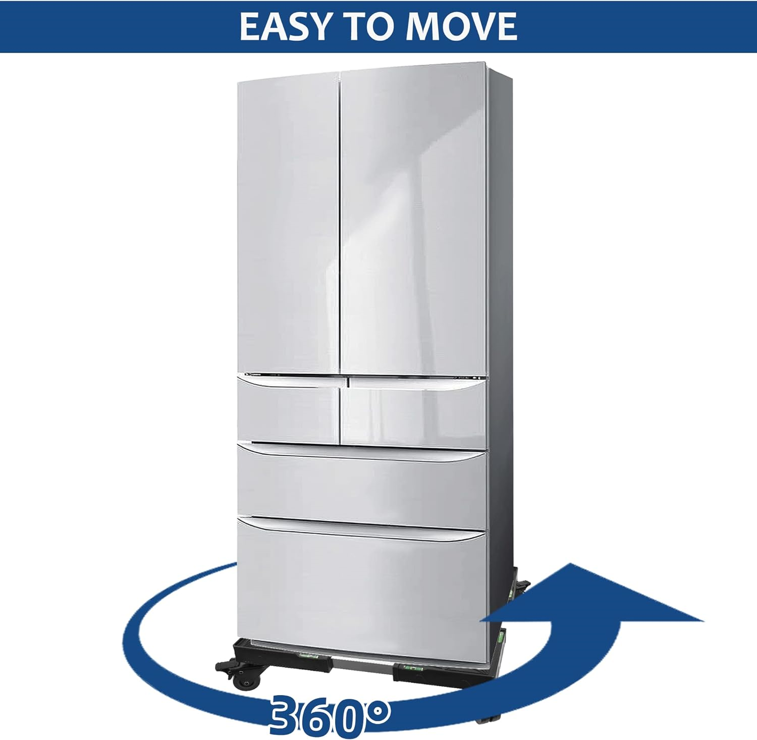 I'SMARTMOON MiniFridgeStand Universal Mobile Base Dolly Roller with 4