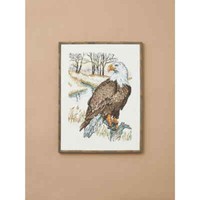 "Permin Kreuzstich Stickpackung \"Adler\", ZäHlmuster, 30X40Cm, 90-1305"