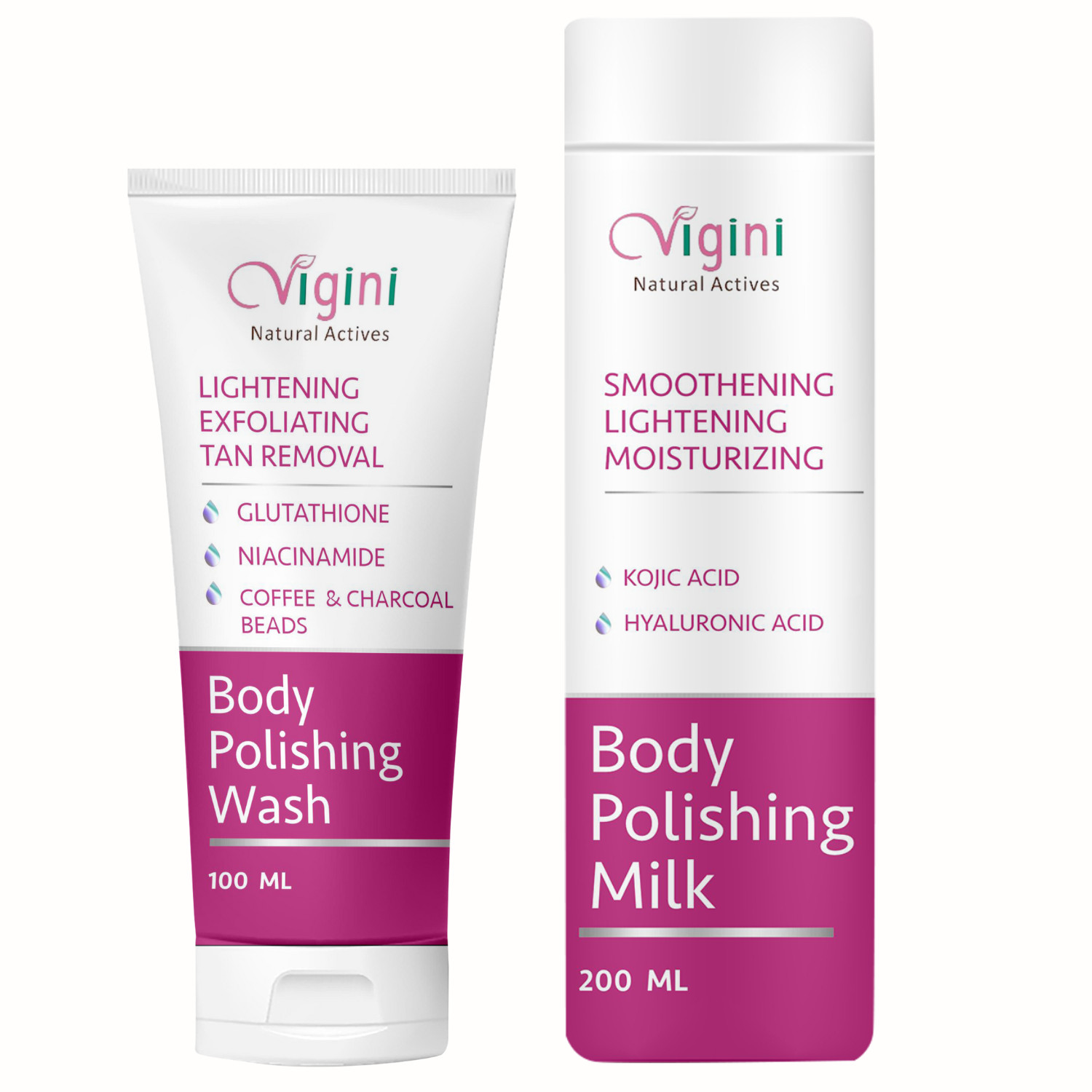 Glutatión Skin Lightening Bronceador Eliminación Body Wash & Kojic Acid Lotion