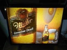 Miller Genuine Draft lights up..mid 80's USA